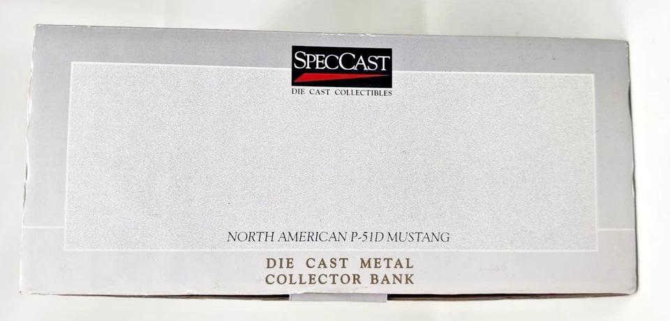 Nuevo banco coleccionista SpecCast escala 1/48 47030 North American P-51D Mustang Foto 4 de 4