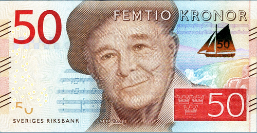 Sweden 50 Kronor 2015 Banknote Pick# 70