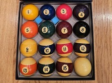 Pool Ball / Billiard Ball Set Complete