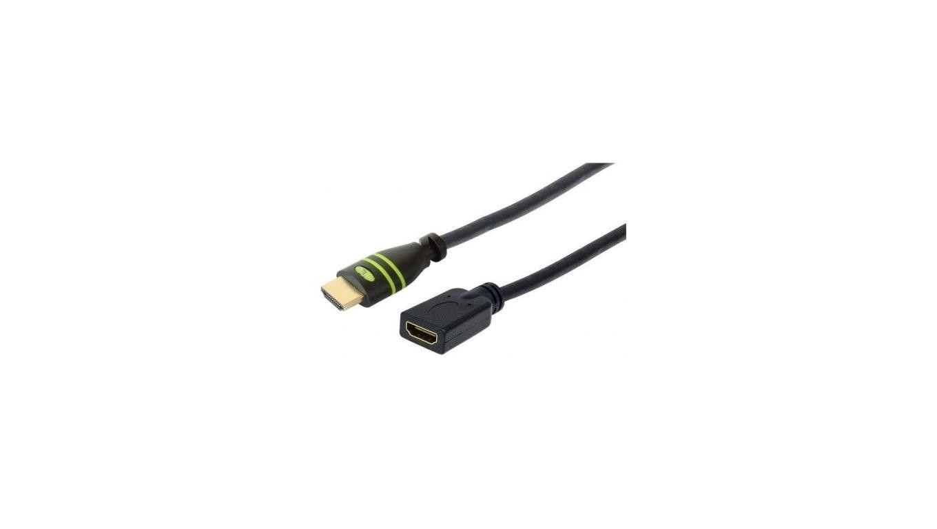 Подключаемый кабель HDMI/HDMI M/F Ethernet 5 М 4 К 60 Гц ICOC HDMI2-4-EXT050
