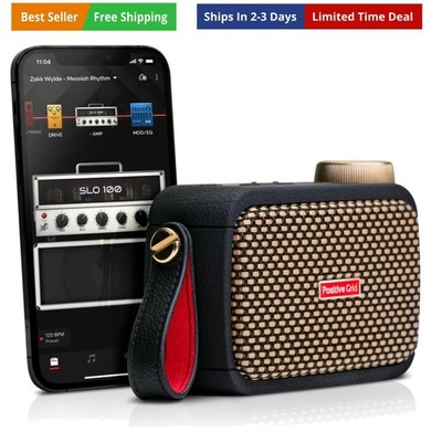 Spark GO 5W Ultra-Portable Smart Guitar Amp, Headphone Amp & Bluetooth Speake...