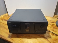 SONY 200 Mega Storage CD Player CDP-CX225 Works Great