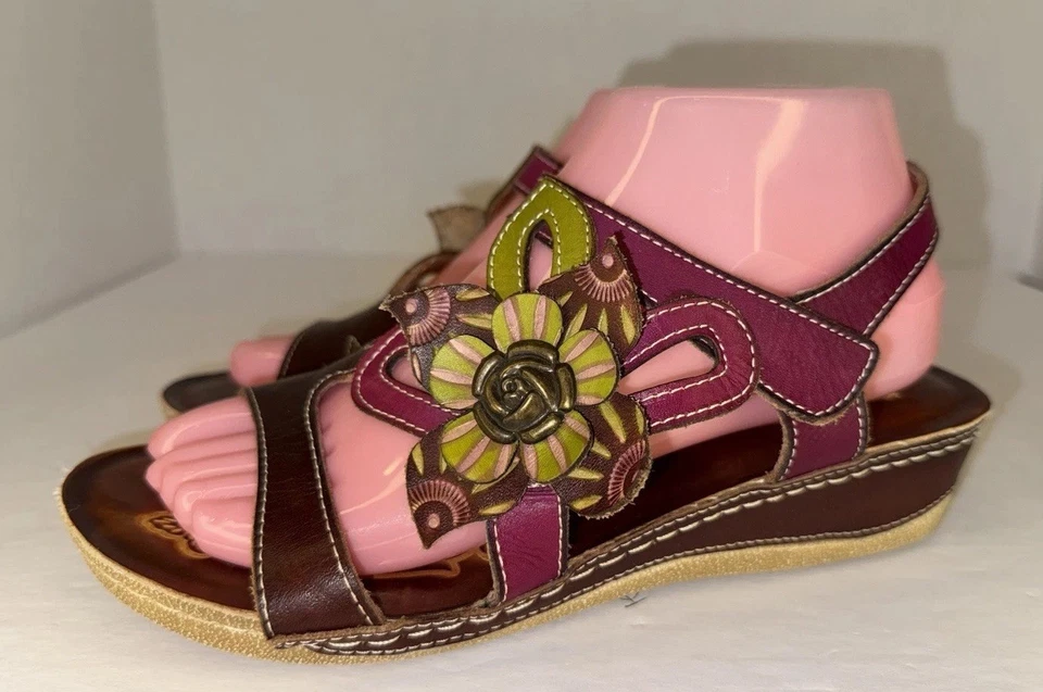 Spring Step L’Artiste Pelagic Brown 38 Or 7.5 US - Image 3 of 4