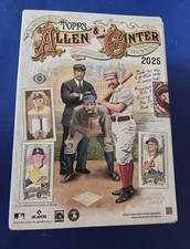  2025 Topps ALLEN & GINTER Baseball - HOBBY BOX EMPTY (No Cards)