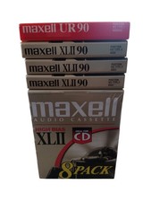 Maxell High Bias XLII Audio Cassette Tapes - 90 min, Pack of 8  4