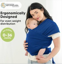 KeaBabies Baby Wrap Carrier - All in 1 Original Baby Carrier Newborn to Toddler