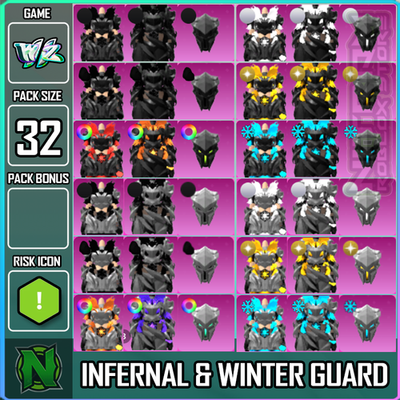 #ad #ad World Zero WZ 32 PACK INFERNAL and WINTER GUARD amp; HELMET $59.99