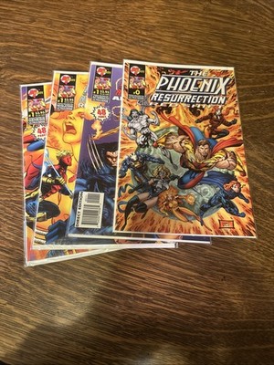 the Phoenix Resurrection #0 + Aftermath + Genesis + Revelations 4 book set