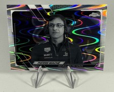 2021 Topps Chrome Formula 1 - F1 Crew Pierre Wache #85 Black & White RayWave...