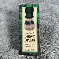 Van Der Hagen 100 Natural Boar Bristle Shave Brush In Box NEW Shaving Art