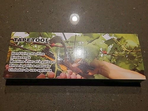 TAPETOOL ~ Hand Tying Machine ~ Tapener Vegetable Binding stem Flower Tape Tool