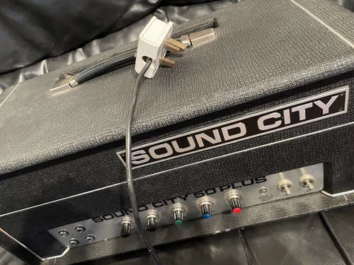 SOUND CITY 50 PLUS Vintage Valve Amplifier 1970, Excellent Condition. - Picture 4 of 24