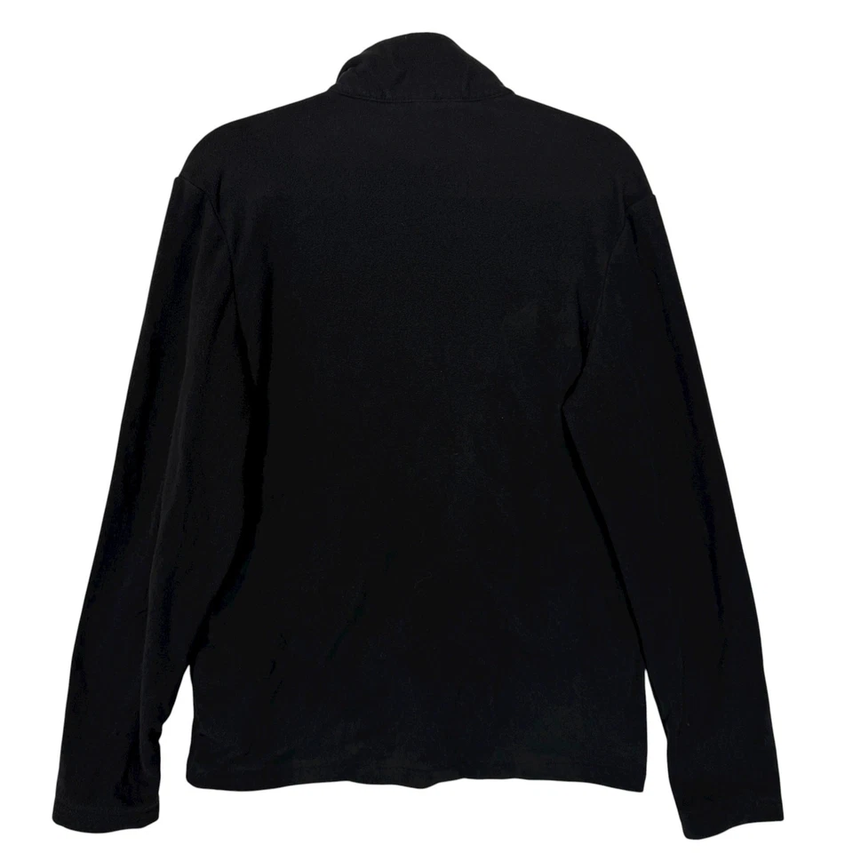 UT Texas Nursing Port Authority Fleece Jacket Womens S Black Full Zip Mock Neck - Image 2 of 4
