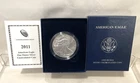 2011-W American Eagle Silver $1 UNC Coin U.S. Mint Original Box  & COA