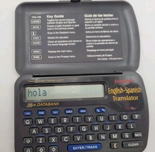 Franklin TES-106 English Spanish Electronic Travel Ace Translator