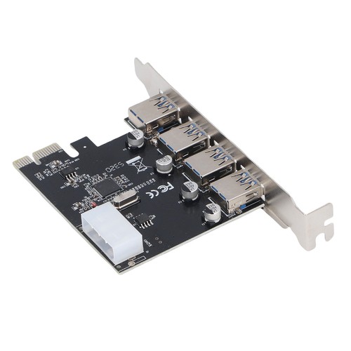 USB 3.0 PCI Express Expansion Card Support For Windo-ws 2000 System 5Gbps 4 NEW - Afbeelding 11 van 12