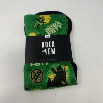 Rock Em Socks  Star Wars ''The Book of Boba Fett''  Unisex S/M Brand New