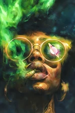 Ebony / 420 / Stoner's Art Poster