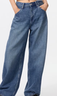 UNIQLO Jersey Barrel Silhouette Jeans High Quality Materials NEW XS-4XL