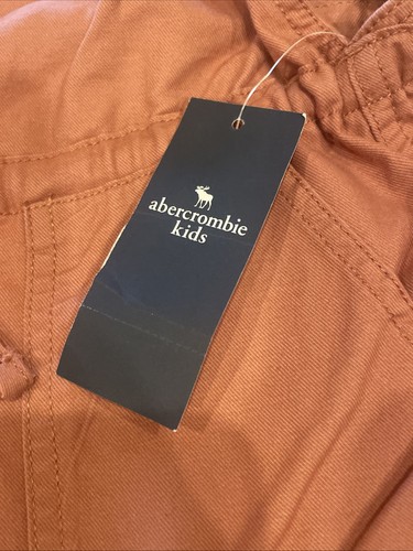 NWT Abercrombie Girls Teen Juniors Size 15/16 Overalls Bibs Shorts Shortalls XL - Picture 2 of 8