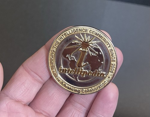 intellipedia United States Intelligence Community 2" Two-Tone Challenge Coin - Bild 3 von 5