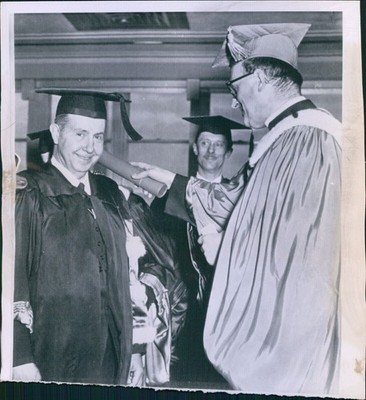 1958 Dr James Killian President Mit University Of Montreal Science Photo 7x7