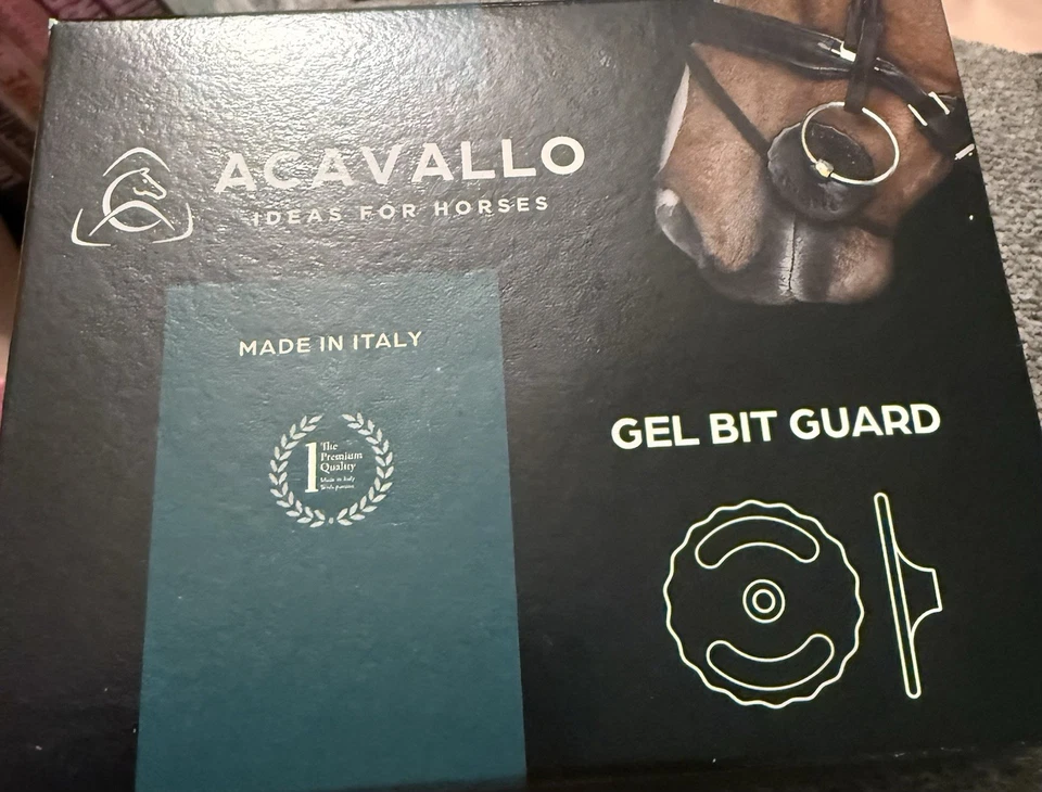 PAR DE PROTECTORES DE BROCAS DE GEL CONTORNEADOS Acavallo nuevos Foto 3 de 4