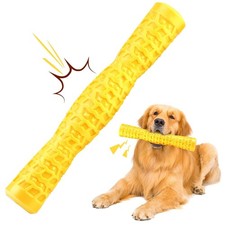 Dog Squeaky Toy Tough Rubber Chew Toy for Aggressive Chewers