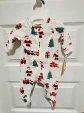 New Carter's Just One You  Baby Santa Workshop Sleep N' Play 3 Months NWT