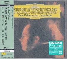 Kleiber/VPO - Schubert: Symphonies Nos. 3 8 Platinum SHM-CD Limited Japan