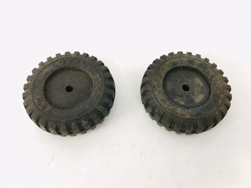 Tonka 2 Rubber Tires Vintage 1950s