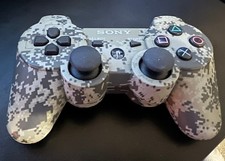 Sony PlayStation 3 PS3 Dualshock 3 Controller Camo -Untested Good Condition