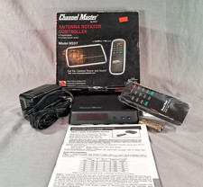 Channel Master Antenna Rotator Controller Black Model 9537 Infrared Remote w/Box
