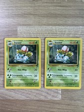2 Pokémon Ivysaur Base Set 2, Unlimited Uncommon Card 44/130(READ DESCRIPTION)