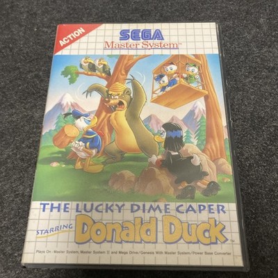 Lucky Dime Caper Starring Donald Duck - Sega Master System - CIB - Very Good