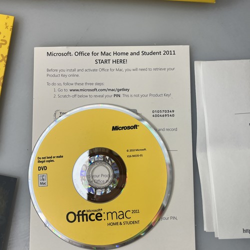 Microsoft Office Mac 2011 Home & Student w/ Product Key - Picture 4 of 23