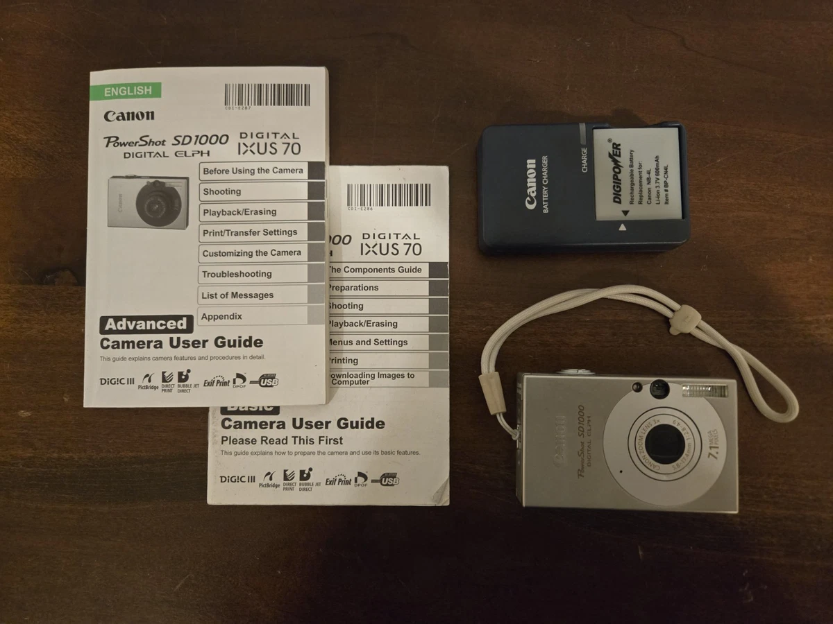 Canon PowerShot SD1000 Digital Cameras for sale | eBay