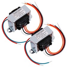 2 Pack 40VA Control Transformer,Primary 120/208/240V,Secondary 24V IsolationT...
