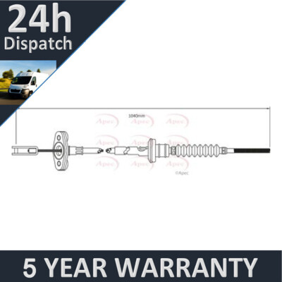 Fits Daewoo Matiz 1998-2005 0.8 1.0 Purevue Clutch Cable 96243498