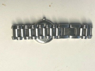 Movado 84 A1 1844 Strato Black Dial Stainless Steel Women display picture 1
