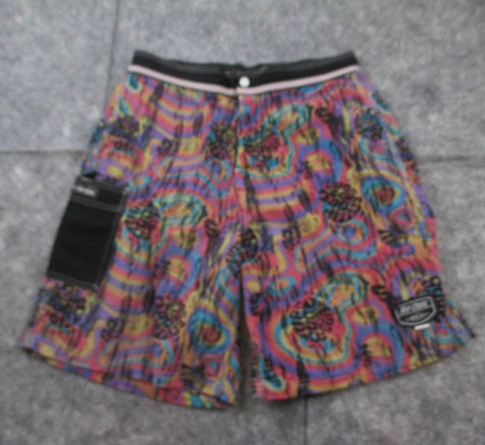 Ripcurl Boardies/Board Shorts 32 Button Up Colorful Stretch Beach Pool Swim - Image 4 of 4