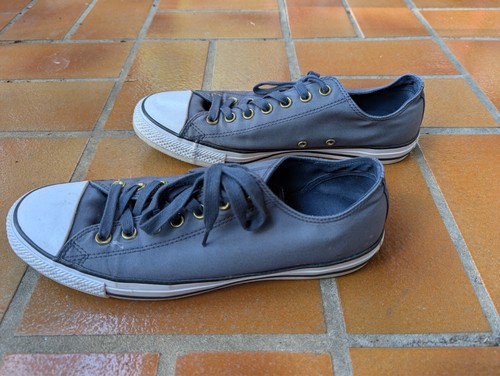 Converse Chuck Taylor Shoes Mens US 10 Blue Obsidian Low Top All Star 155378F - Picture 4 of 7