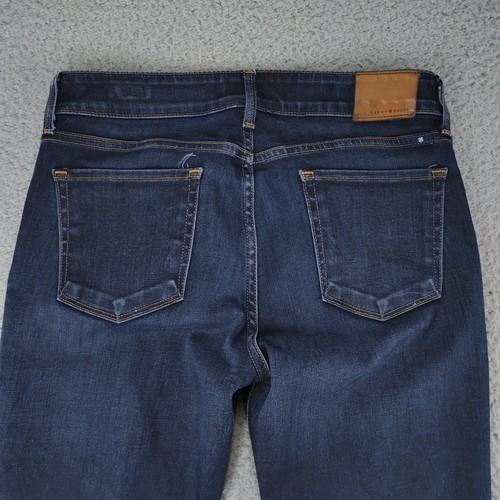 LUCKY Brand Jeans Womens 4 x 30 Blue Dark Wash Lolita Boot Candiani Fabric - Picture 4 of 22