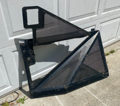 Left hand engine side shield for 630B Tigercat log skidder