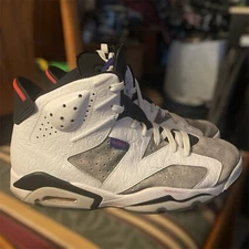 Air Jordan 6 VI Retro LTR Flint Flight Nostalgia Sneaker CI3125-100 Men’s 10.5