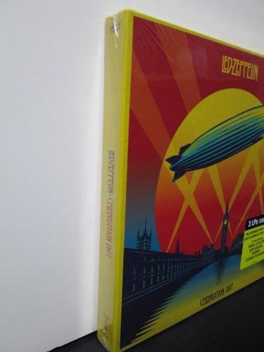 Led Zeppelin Celebration Day 3 Vinyl Records 180g LP Box Set US Rare Unopened JP - Picture 3 of 6