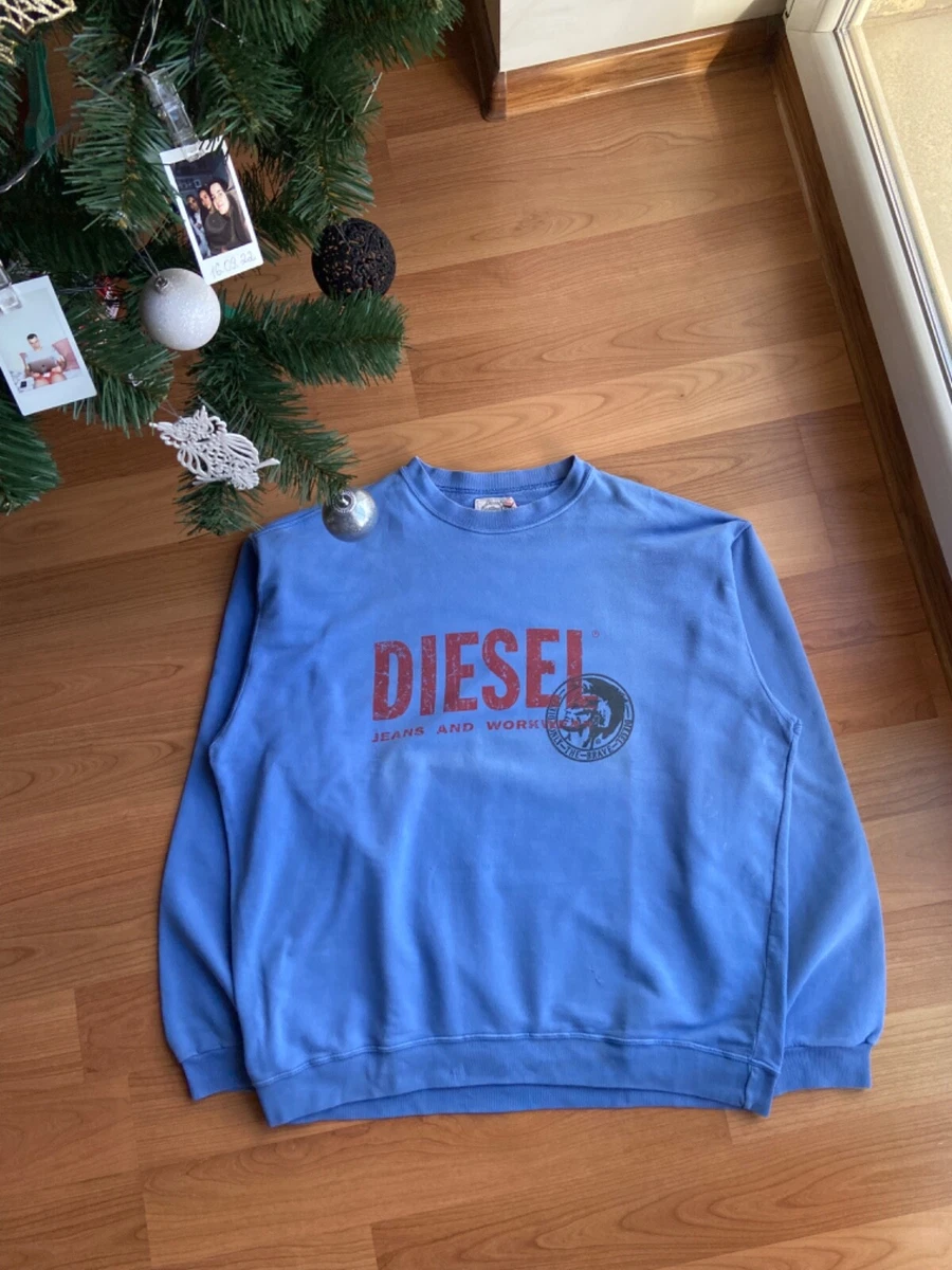 Diesel blue online sweatshirt