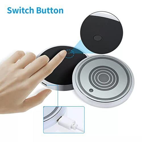 LED Car Cup Holder Lights, 7 Colors Changing USB Charging Mat Style 3 - Picture 4 of 7