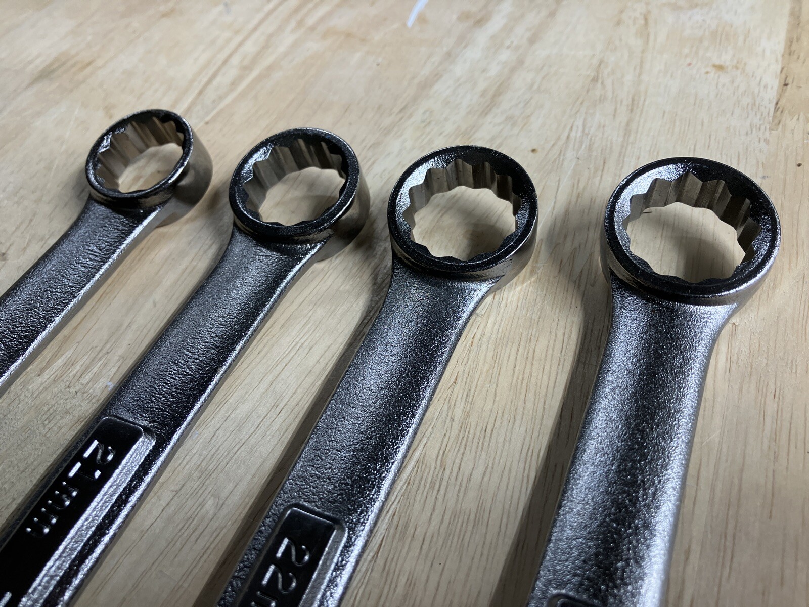 Vintage Craftsman Jumbo Metric Wrenches 4pc 2023mm USA With Original