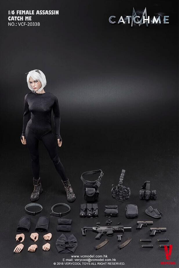 VeryCool 1/6 VCF-2033A　フィメールアサシン キャッチミー VERYCOOL 1/6 VCF-2033-B Female Assassin Series Catch Me